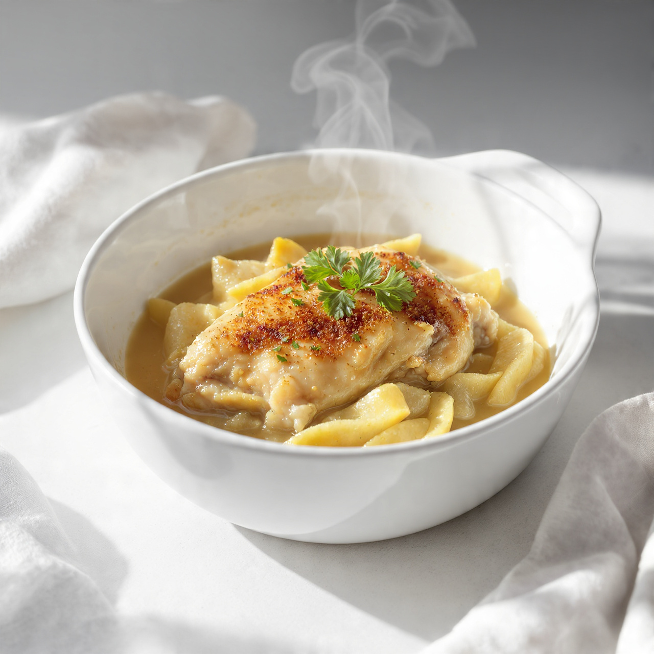 Low Fat Chicken Alfredo That Actually Tastes Indulgent