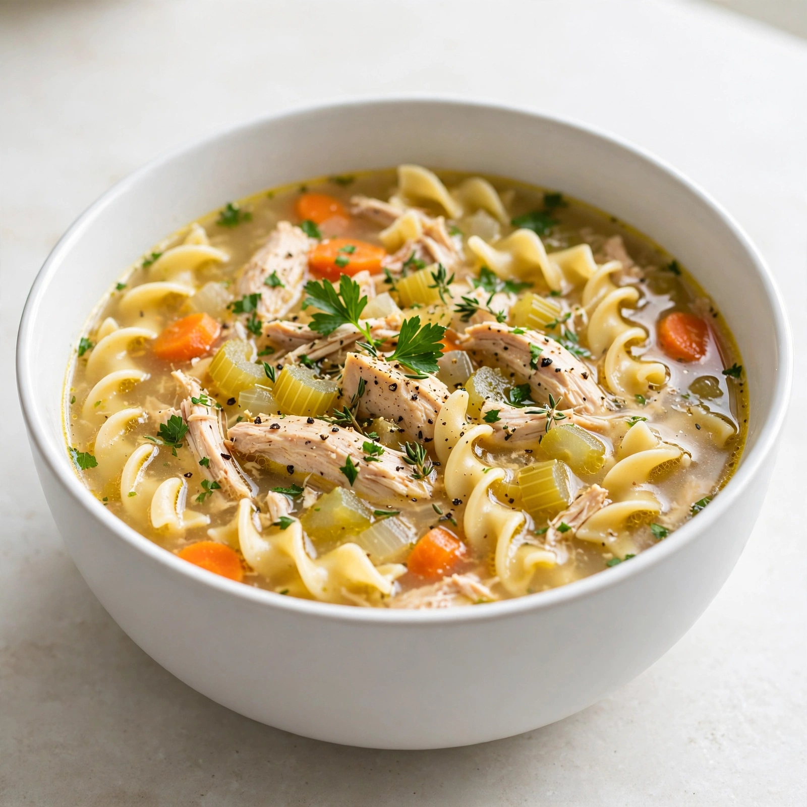 Crockpot Chicken Noodle Soup