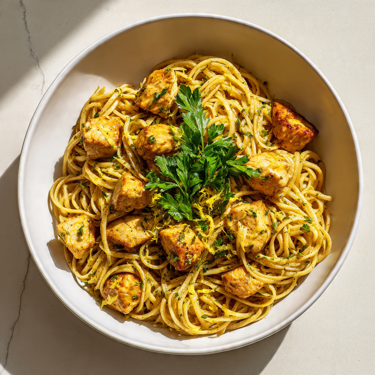 Creamy Lemon Chicken Pasta (One-Pan, 30-Minute Dinner)