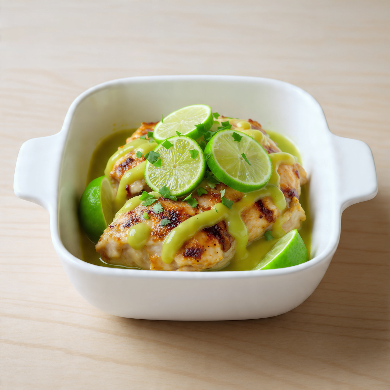 Cilantro Lime Chicken Thighs (Grilled or Oven-Baked)