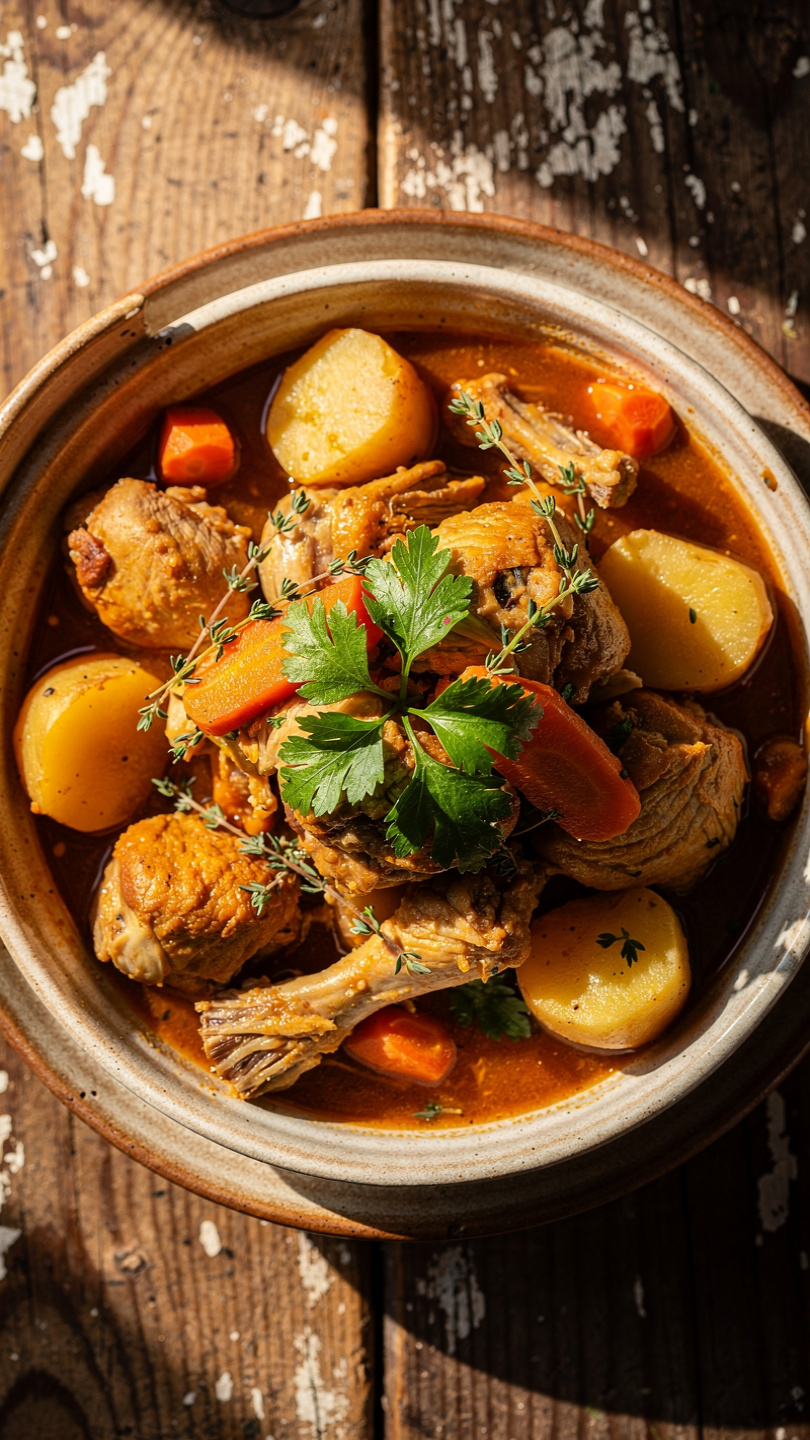 Slow Cooker Chicken Stew