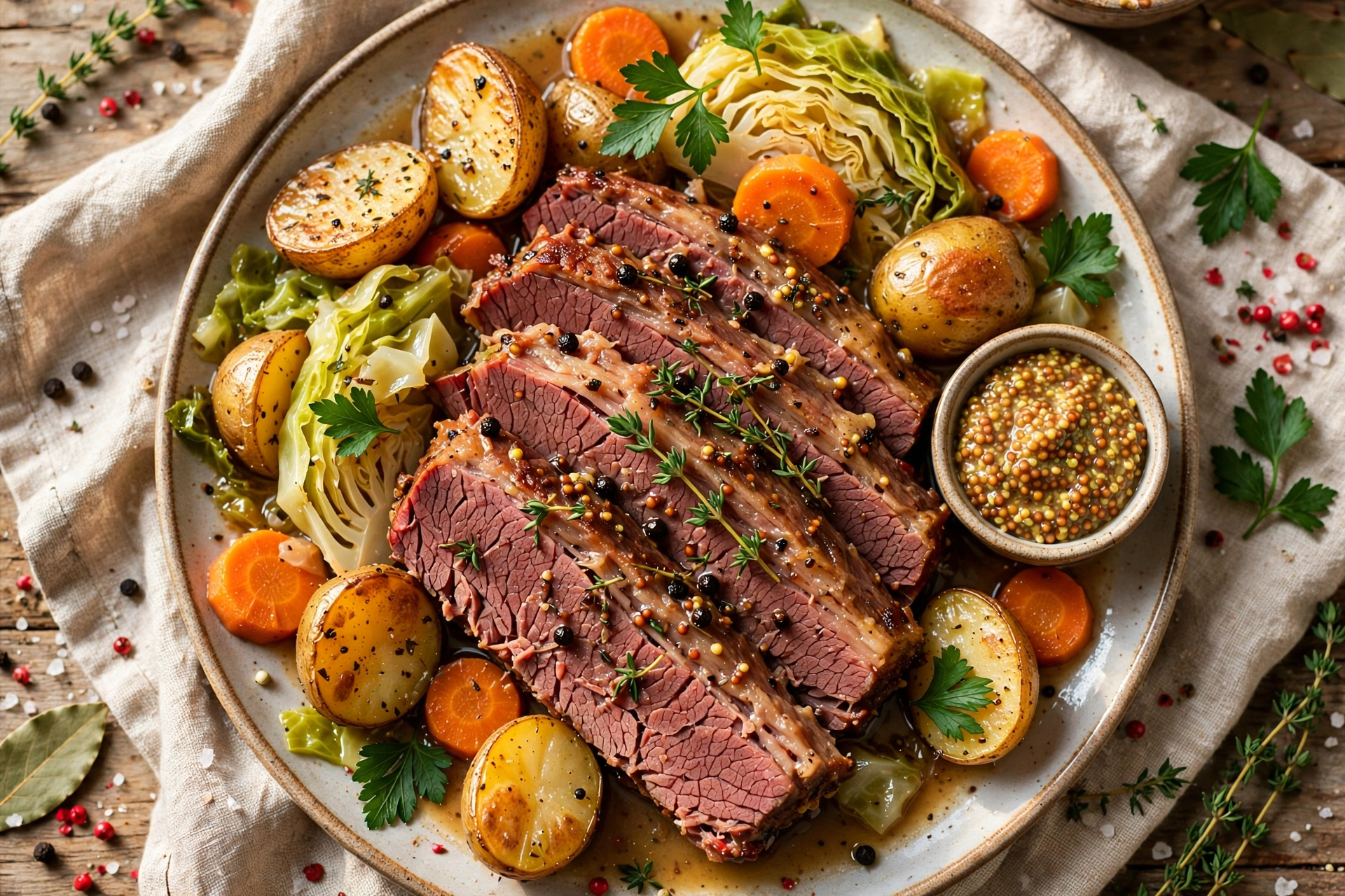 Slow Cooker Corned Beef